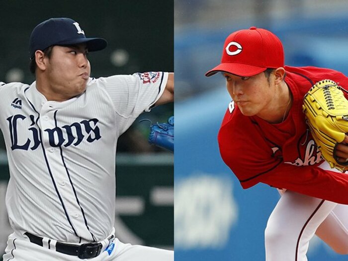 レオ平良にカープ森下、ロッテ安田。新人王候補で凄い成績は“あのドラ1”。<Number Web> photograph by (L)Hideki Sugiyama/(R)Kyodo News