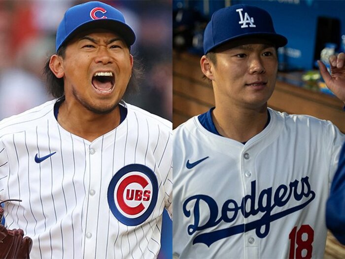 〈5勝0敗、防御率1.08の衝撃〉カブス今永昇太30歳のフォーシームは「最強級の変化球」では…山本由伸の強みと一味違う「とんでもない緩急」<Number Web> photograph by Michael Reaves/Getty Images,Nanae Suzuki