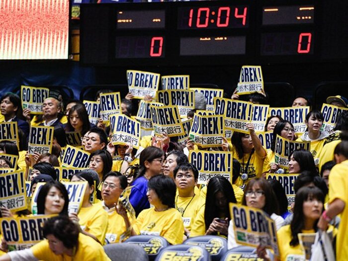 Bリーグは現地で見ると想像以上。売り切れ続出、現場の熱が凄い。<Number Web> photograph by Yuki Suenaga/Jun Ikushima