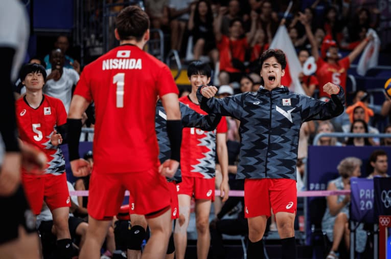 パリ五輪 アルゼンチン戦　©︎Volleyball World