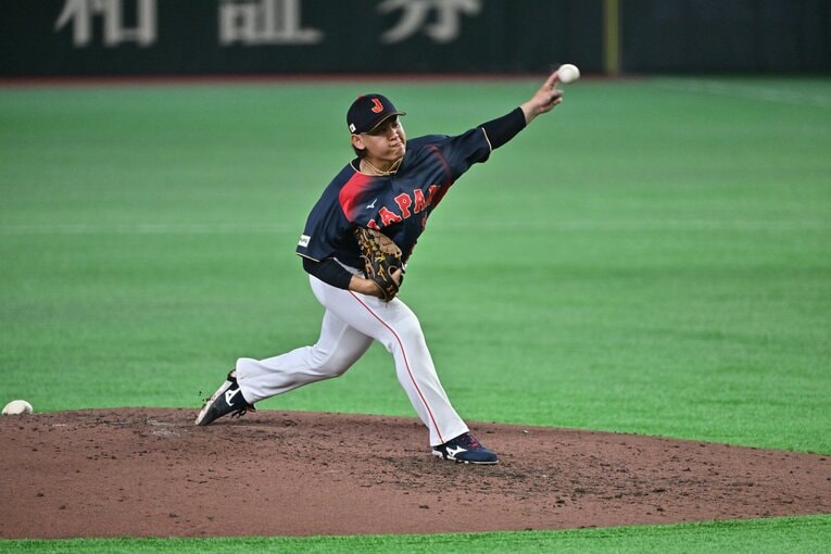 宮城は今春のWBCでも2試合登板した　©Hideki Sugiyama