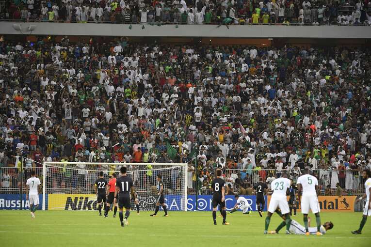 ロシアW杯最終予選サウジアラビア戦　©Takuya Sugiyama