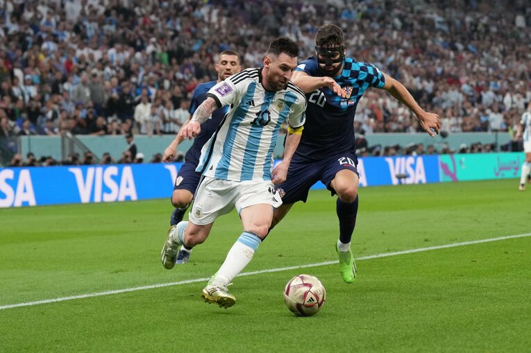 メッシがグバルディオルを“子ども扱い”したスーパーアシスト（全27枚）　©Kaoru Watanabe/JMPA