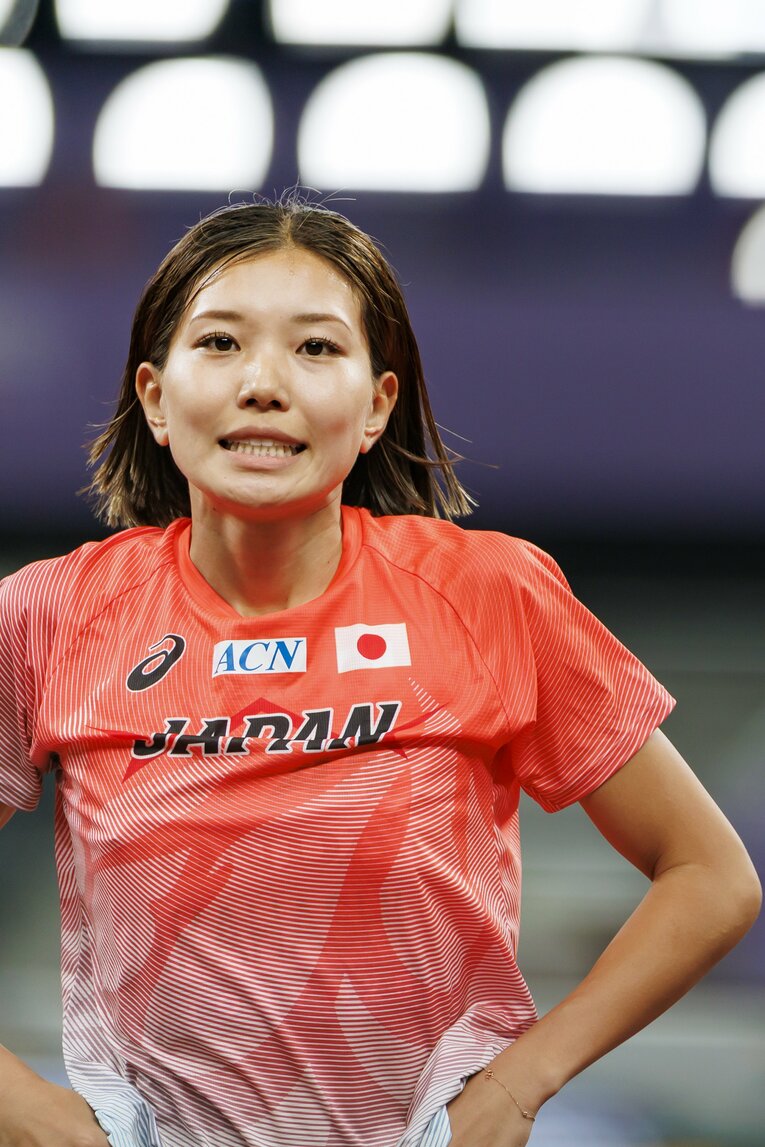 東京世界陸上での高橋。今季の不調を大舞台で払拭して見せた　©Kiichi Matsumoto