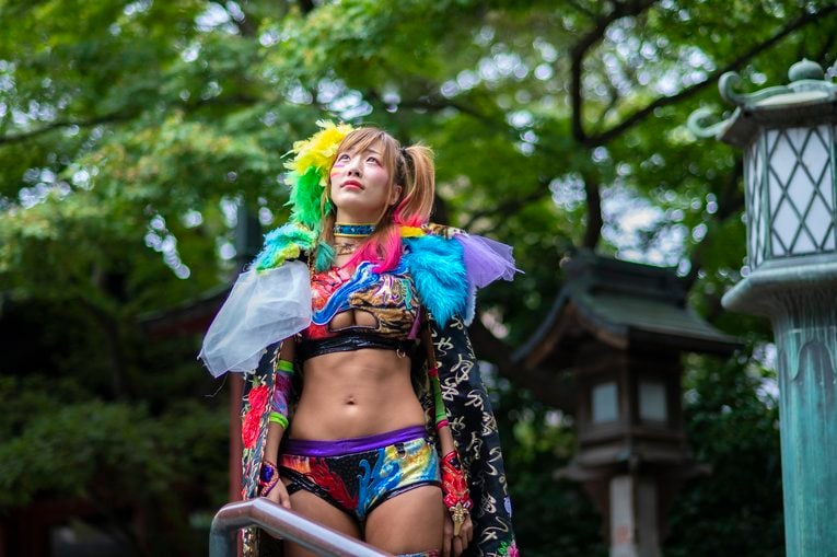 芸能界からプロレスへ 「圧倒的にみんなを幸せに」“傾奇者”ウナギ・サヤカが目指すのは「スターダムのアイコン」《特別グラビア＋インタビュー》(27)