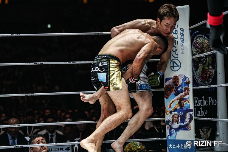 『超RIZIN.4』朝倉未来vs.クレベル・コイケ　©RIZIN FF