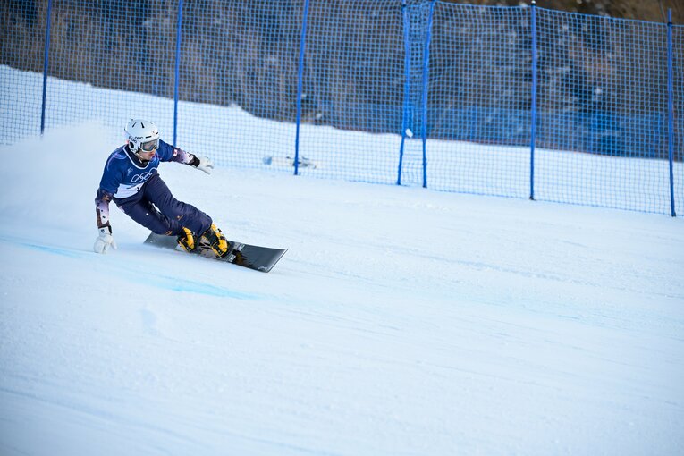 不可解な失格処分を受けてしまった斯波正樹　©Nanae Suzuki/JMPA