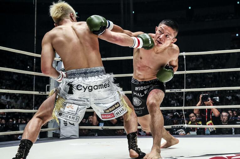 那須川天心vs堀口恭司　©RIZIN FF Susumu Nagao