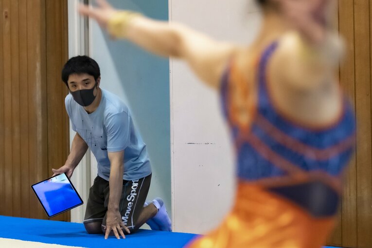 速見佑斗コーチ　©︎Takuya Sugiyama