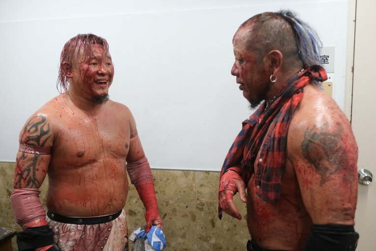 デスマッチのカリスマ・葛西純　©Norihiro Hashimoto