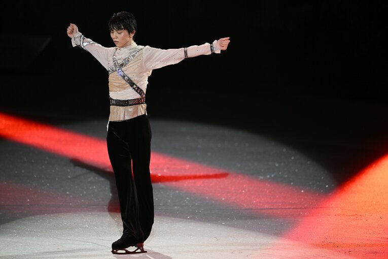 アイスショー「プロローグ」で演じた『ロミオ＋ジュリエット』　©Asami Enomoto