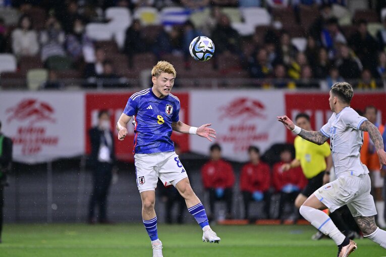 ウルグアイ戦 ©Takuya Nakachi／JMPA