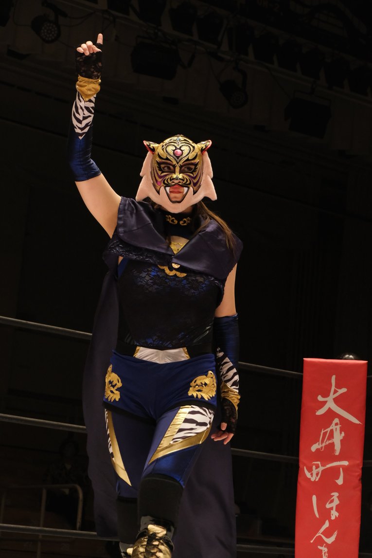 デビュー3戦目を迎えたタイガー・クイーン　©Norihiro Hashimoto