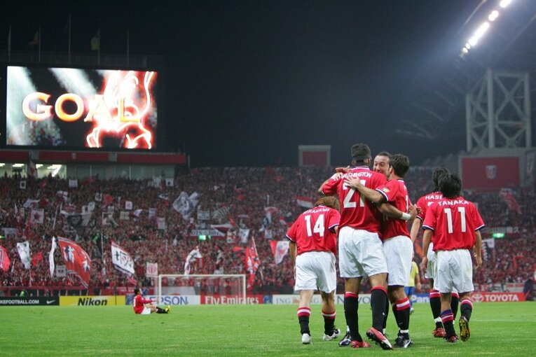 浦和時代のポンテ　©Sports Graphic Number