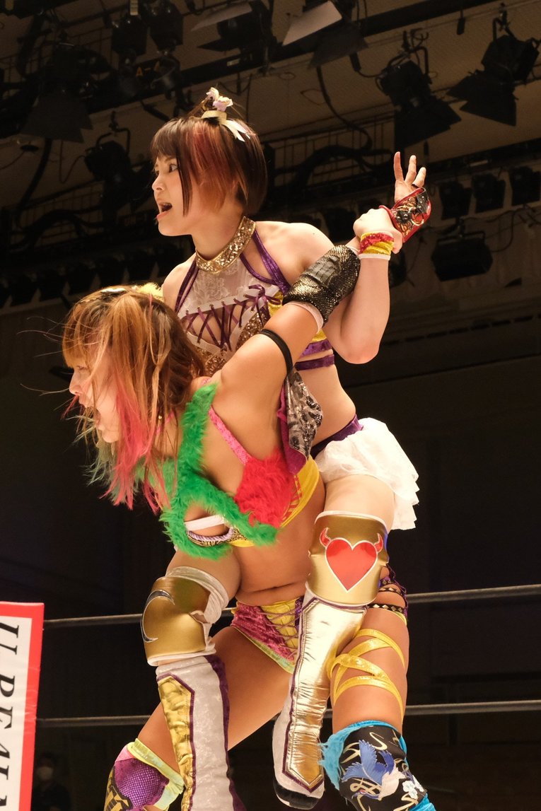 月山のスターダムデビュー戦の相手もウナギだった　©Norihiro Hashimoto