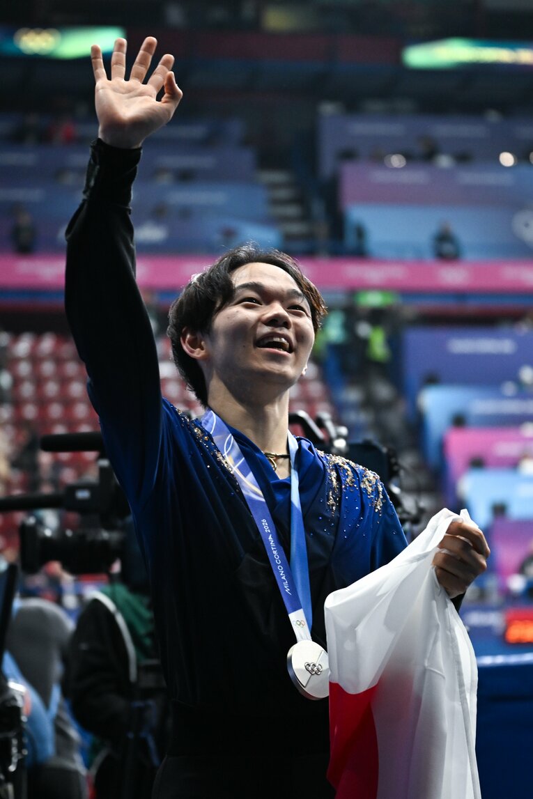 マリニンがまさかの敗戦となった男子フリー【スワイプするとそのほかの写真もご覧になれます】　©Asami Enomoto／JMPA