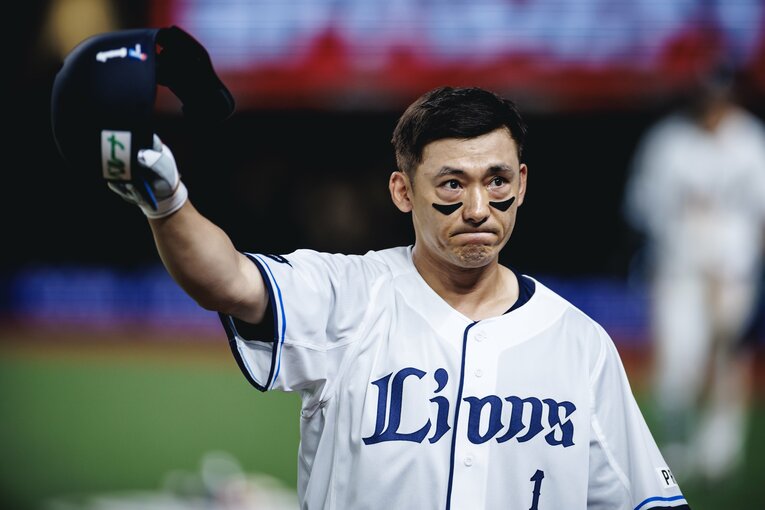 西武一筋25年 レジェンド・栗山巧の引退試合に密着　©Kiichi Matsumoto　【スワイプするとそのほかの写真もご覧になれます】