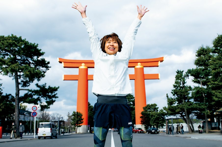<22年間の激走を語る>福士加代子「マラソンのラスボス、倒せたかな」<Number Web> photograph by Atsushi Kondo