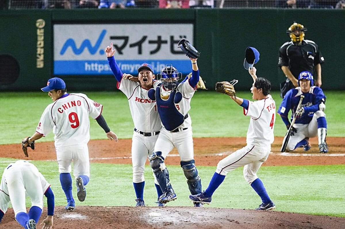 このままでは韓国 台湾に勝てなくなる 社会人野球の 強い危機感 はプロ野球に届くか 野球データ革命 侍ジャパン プロ野球 Number Web ナンバー