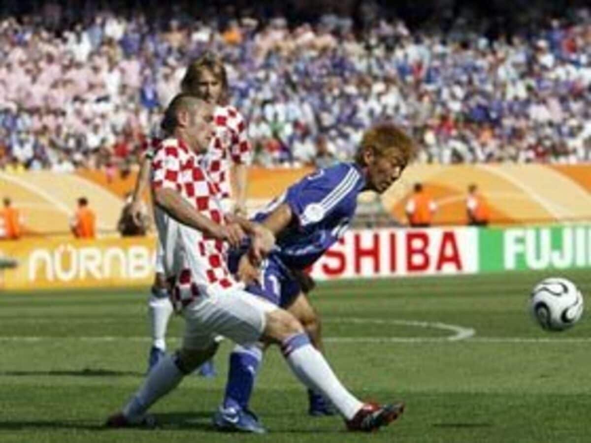 06年 ドイツｗ杯 グループｆ Vs クロアチア サッカー日本代表 Number Web ナンバー