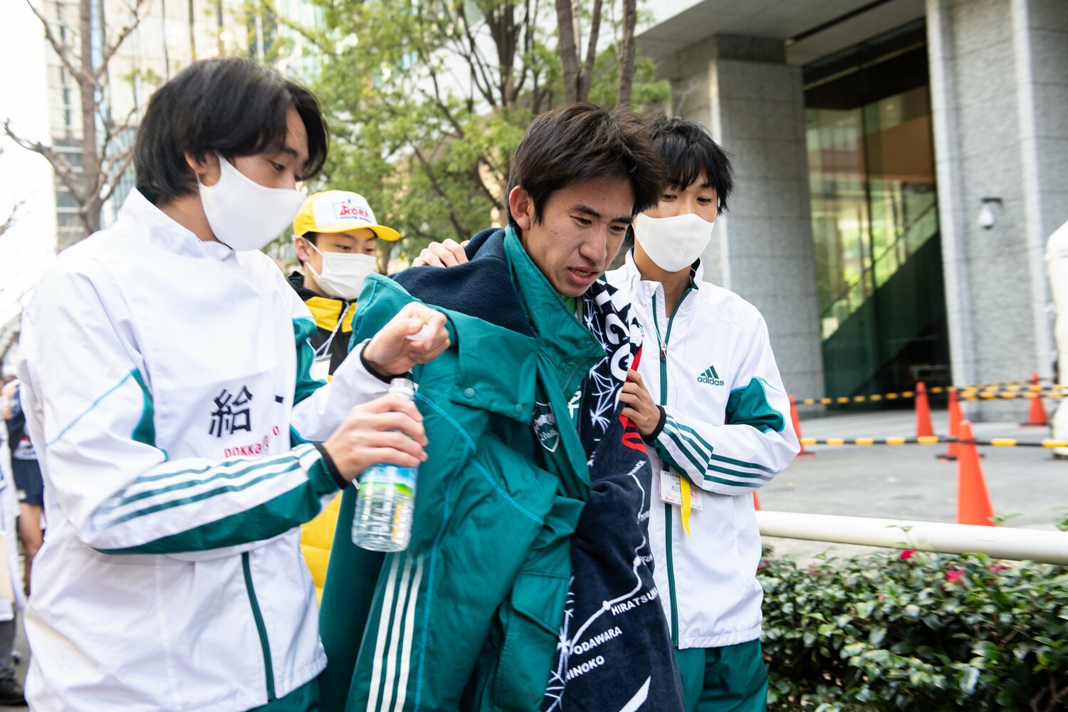 2021年の第97回箱根駅伝で総合4位と優勝を逃した青学大 ©Nanae Suzuki