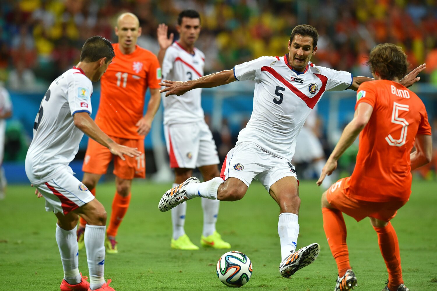 コスタリカは虎視眈々とブラジルW杯の再現を狙ってくるはず　©JMPA