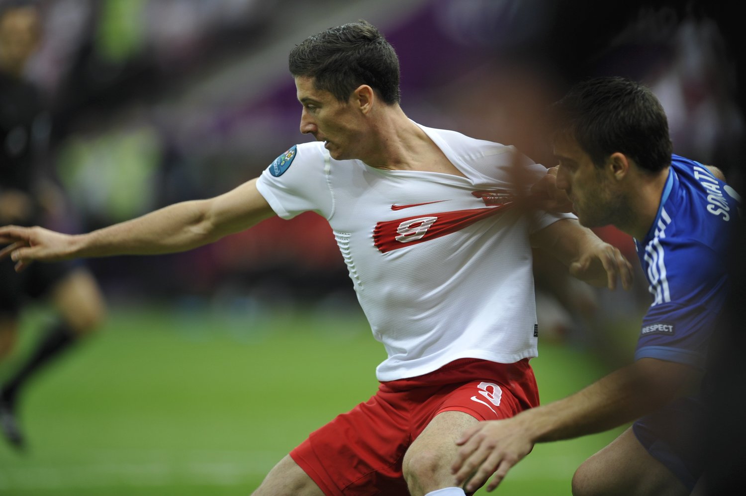 ポーランド代表でも圧倒的な大エースとして君臨している©Takuya Sugiyama