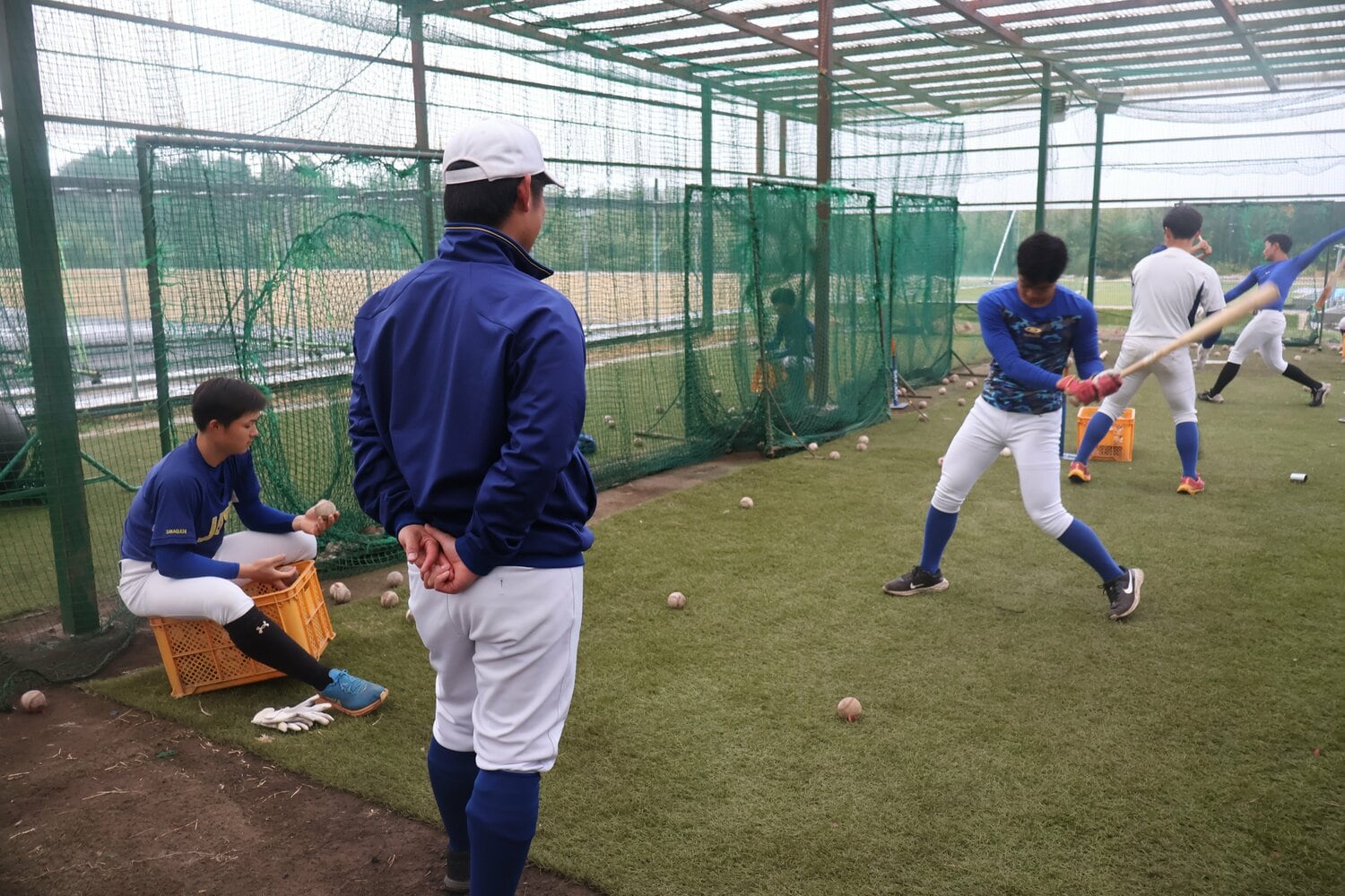 地元・鹿児島出身の選手たちと聖地・甲子園を目指している　©Fumi Sawai
