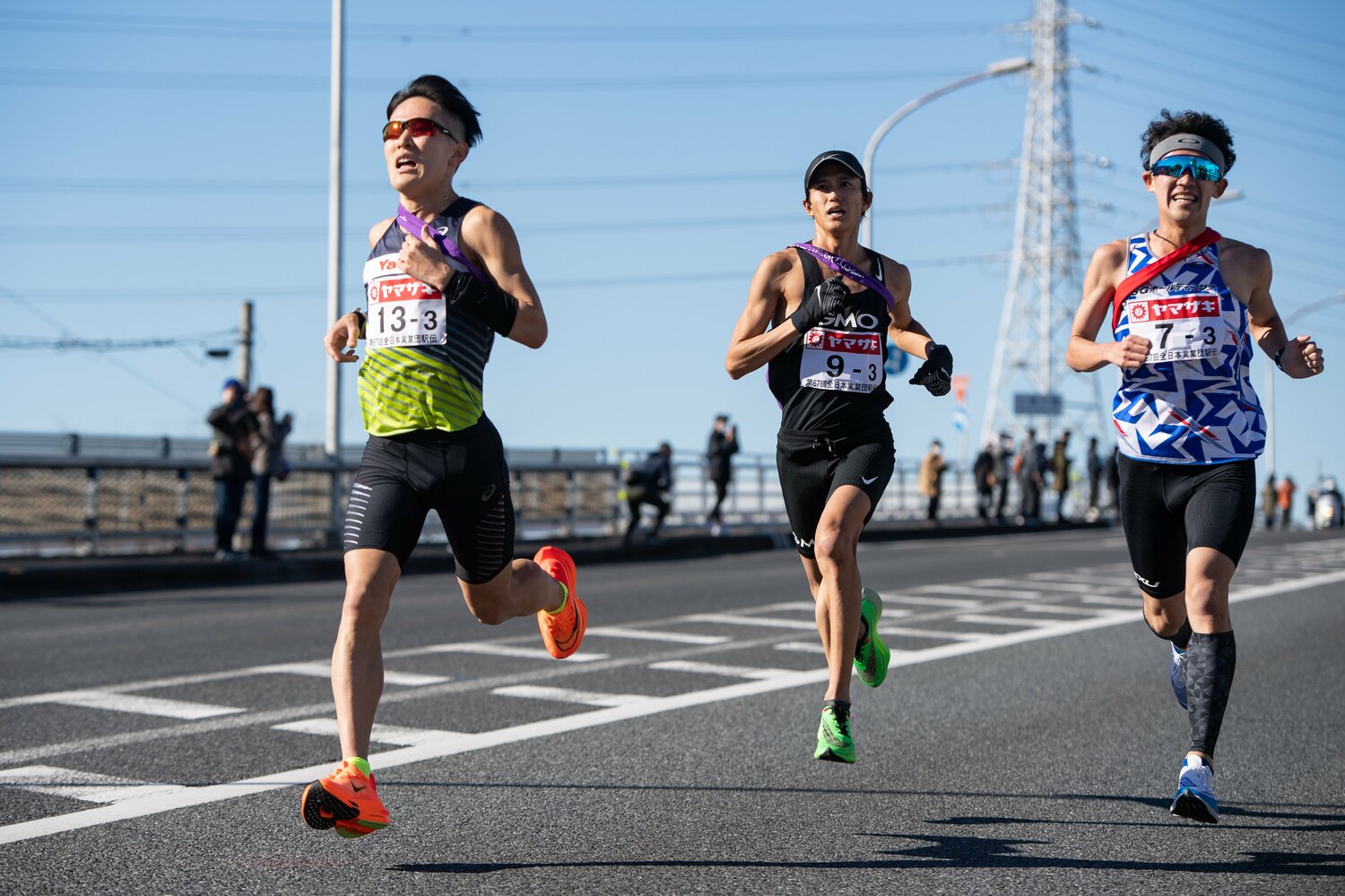 大迫は区間2位の快走で順位を7つあげた ©︎Nanae Suzuki