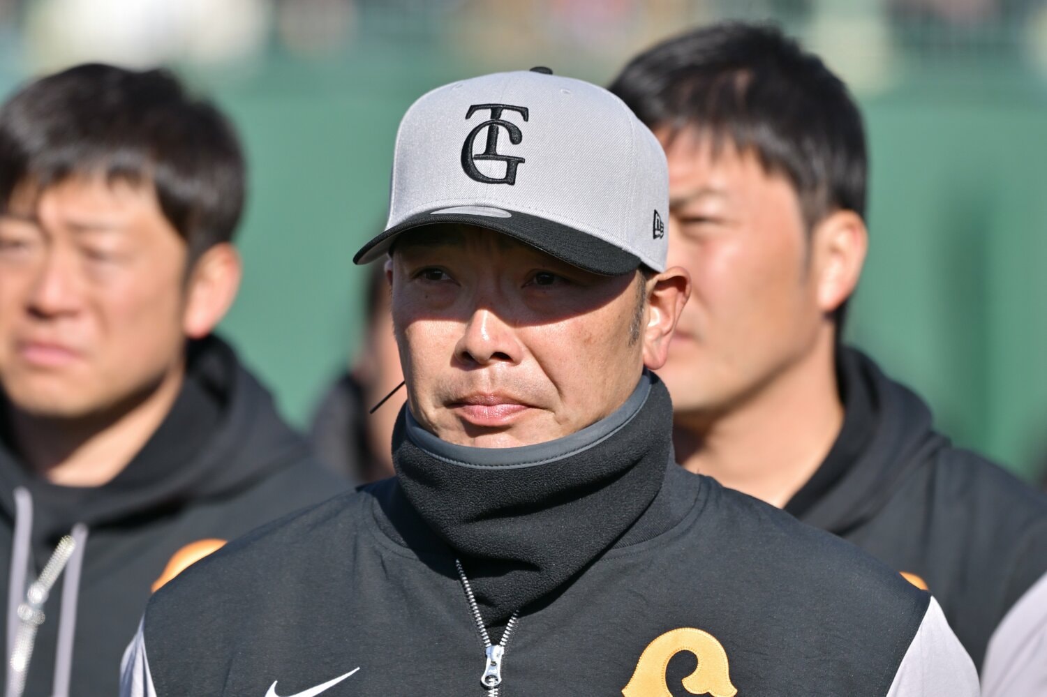 来季、覇権奪回をめざす年となる阿部監督にとっても石井二軍監督の存在は頼りになりそうだ ©Hideki Sugiyama