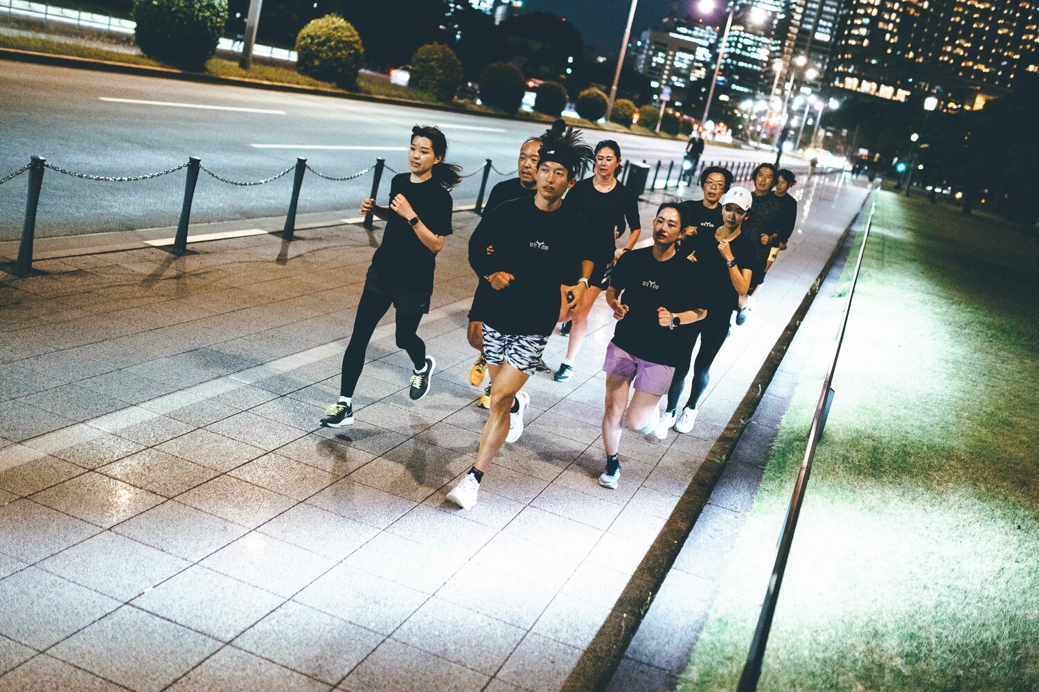 現在は動画編集と「RETO RUNNING CLUB」のコーチを仕事としている田村　©Tatsuya Matsuzaki