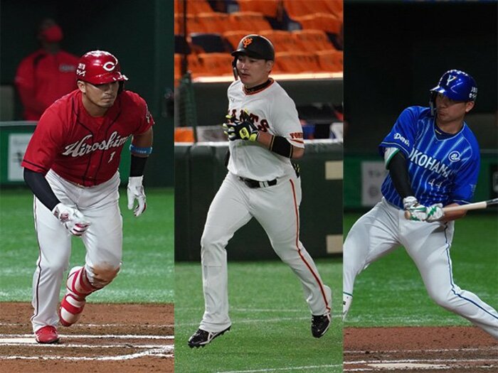 2020ベストナインはどれほど“順当”か数字で検証　一番の激戦区、セ外野手で漏れた面々の成績も凄い＜Number Web＞ photograph by Hideki Sugiyama