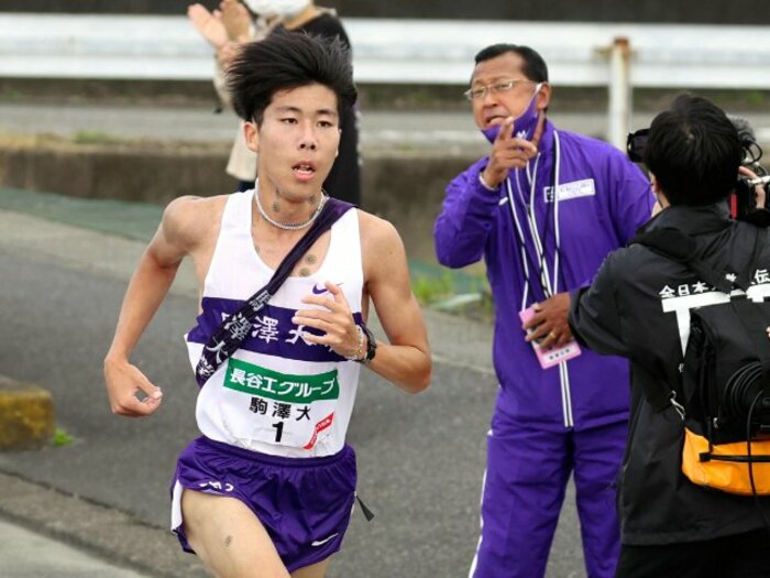 〈全日本優勝〉駒大エース田澤廉が明かす“知られざる苦悩”「主将になってからここまで、色々ありましたから」＜Number Web＞ photograph by JIJI PRESS