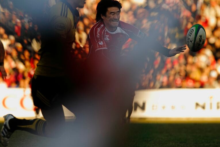 2012年1月、東芝vsサントリー　©︎Tamon Matsuzono