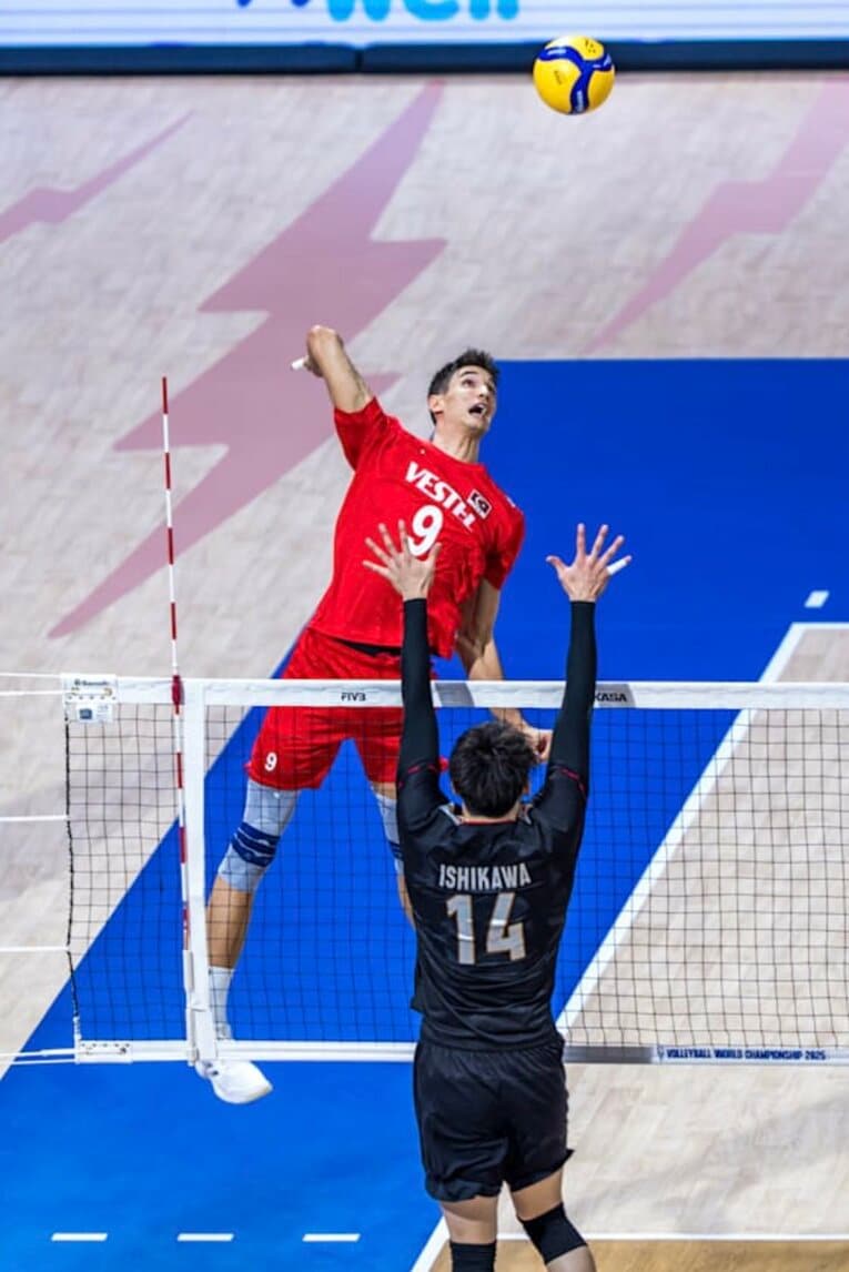 バレーボール世界選手権・トルコ戦　©︎Volleyball World