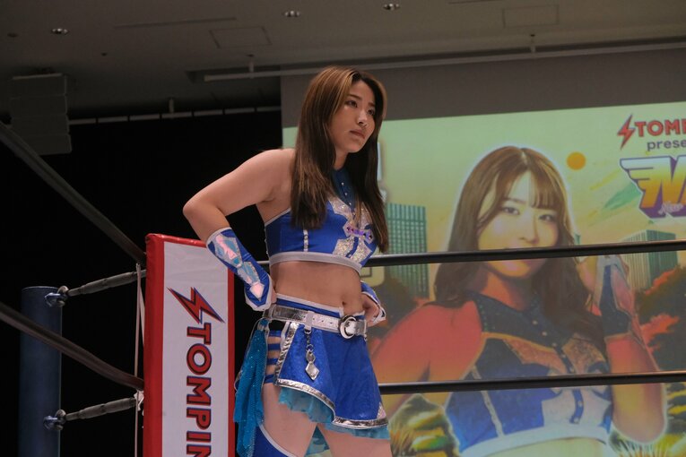 スターダムの大学生レスラー・妃南　©Norihiro Hashimoto