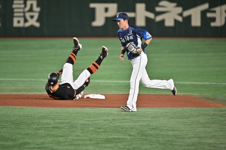 WBCにも出場した西武のショート、源田壮亮 ©Hideki Sugiyama
