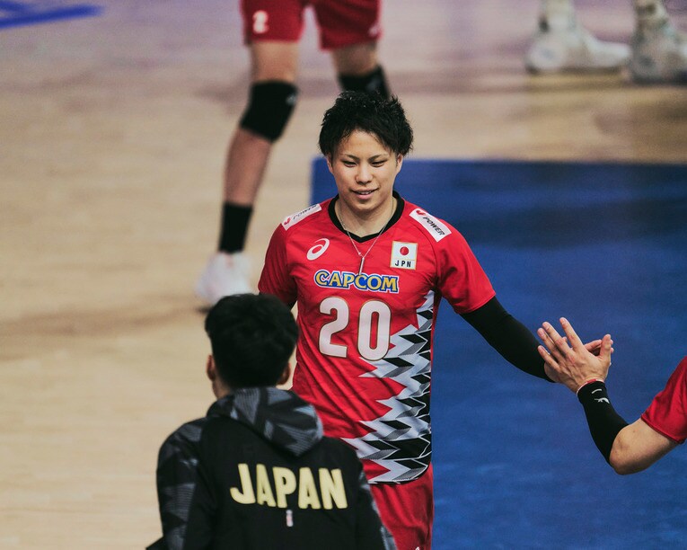 山本智大（VNLポーランド戦）　©︎Yuki Suenaga
