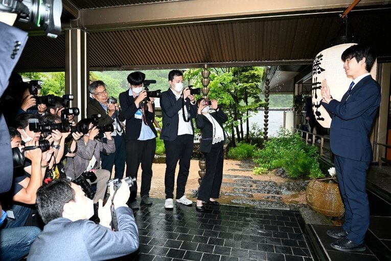 名人戦第5局　©Keiji Ishikawa