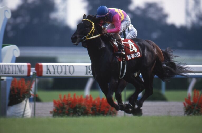 ツルマルツヨシ（1999年京都大賞典）　©Keiji Ishikawa