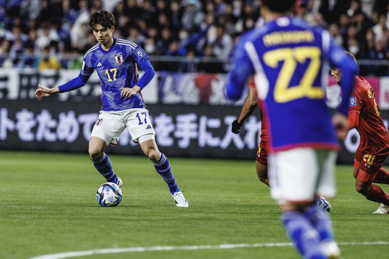 MF田中碧（デュッセルドルフ）　©Kiichi Matsumoto