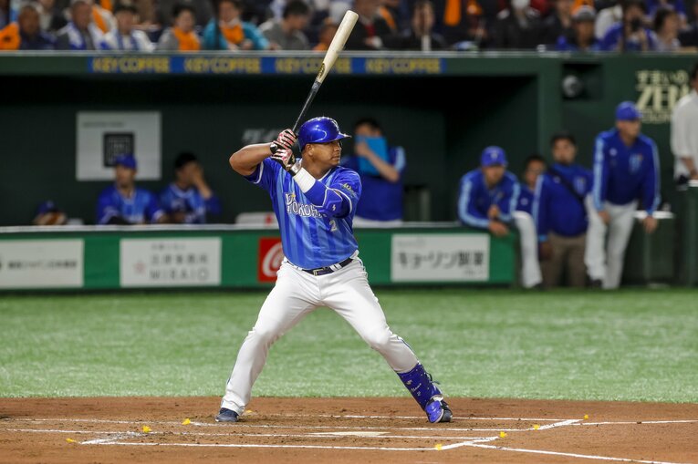 牧はロペスに似ていると“いじられる”ことも多いようだ（2019年撮影）©Kiichi Matsumoto