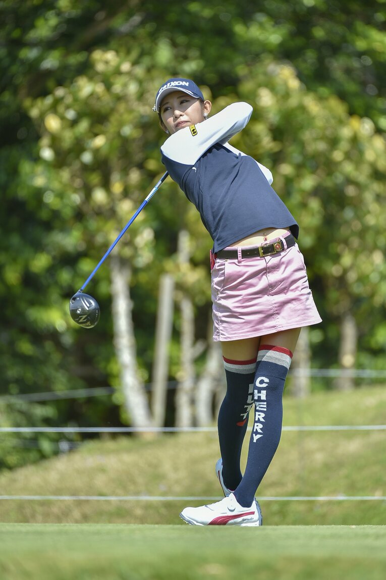 2016年「ダイキンオーキッドレディスゴルフトーナメント」©︎Takuya Sugiyama