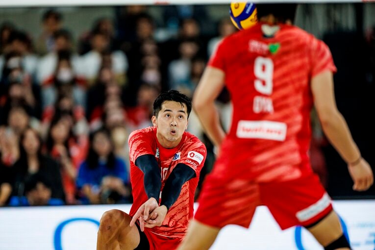 藤中謙也（サントリーサンバーズ大阪）　©︎Kiichi Matsumoto