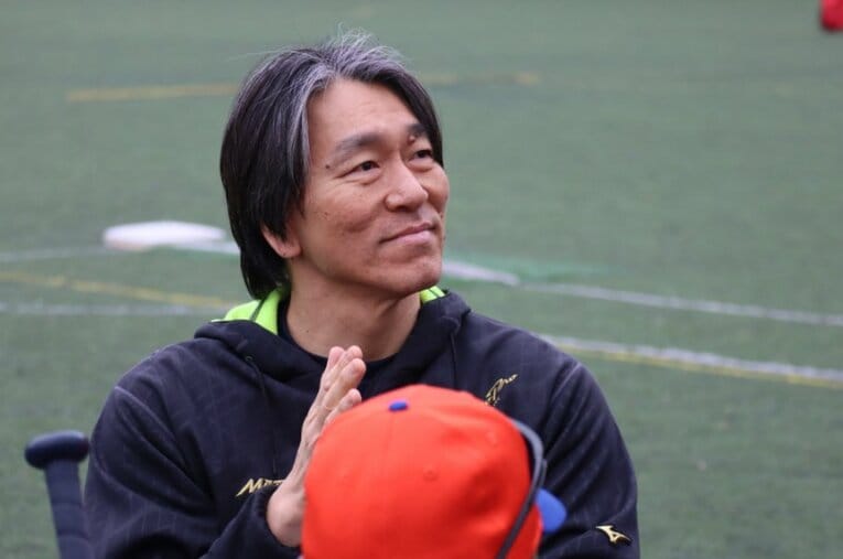 メジャー1年目の岡本について語っていた松井秀喜氏 ／ photograph by Yuki Yamada