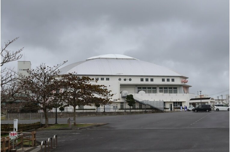 DeNAの室内練習場©Kou Hiroo