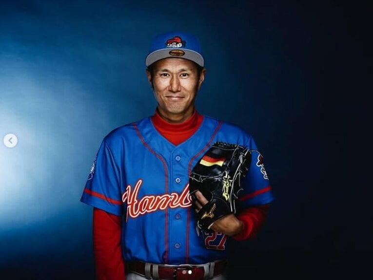 今季も8勝を挙げ、所属したハンブルク・スティーラーズの主力として活躍した久保／チーム公式インスタグラムより