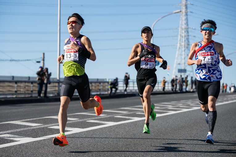 大迫は区間2位の快走で順位を7つあげた　©︎Nanae Suzuki