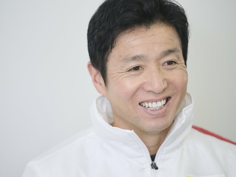 現在は城西大で監督を務める櫛部　©Yuki Suenaga