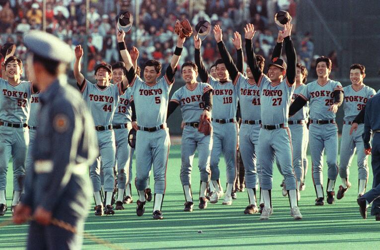 日本シリーズ3連敗から4連勝。大逆転で日本一になった巨人 ©JIJI PRESS